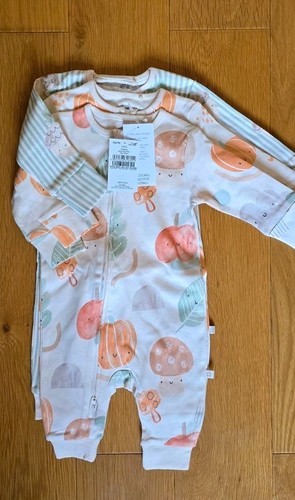 Footless zip sleepsuits - footless,