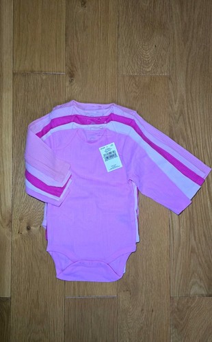 Long sleeve bodysuits - long, pack