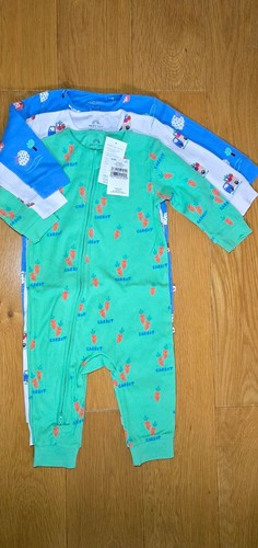 Zip babygrows sleepsuits - zip,
