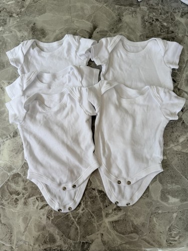 Baby short sleeve white - sleeve,