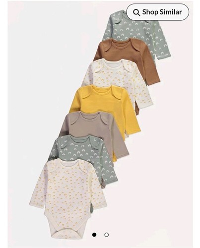 Kids 7pack neutral long - neutral, sleeve