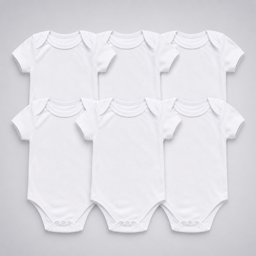 Brand new plain white baby - brand,