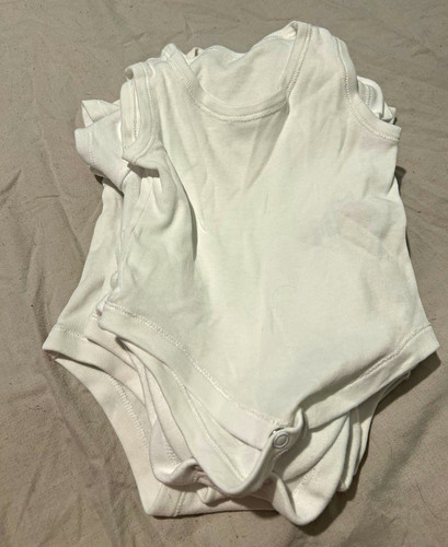 White cotton sleeveless - white,