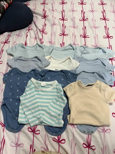 George baby bodysuits 6 - george, 3-6