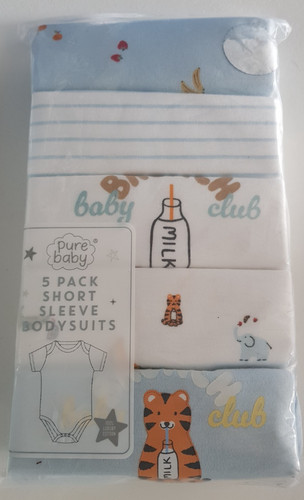 Pack short sleeve bodysuits - 5,