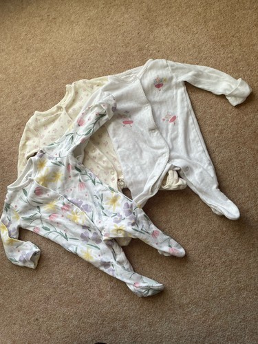 Cute girly floral print baby