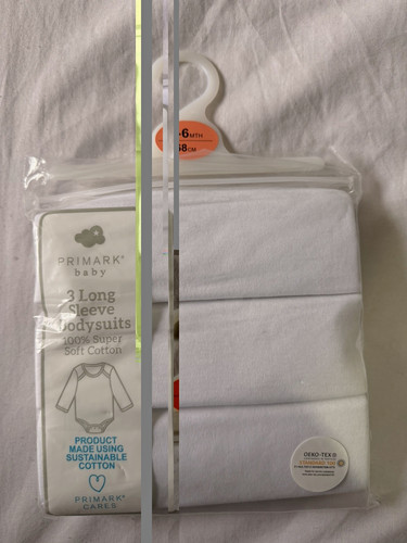 Primark baby pack white long - 3,